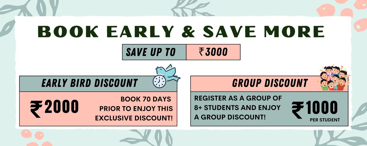 Early Bird Discount